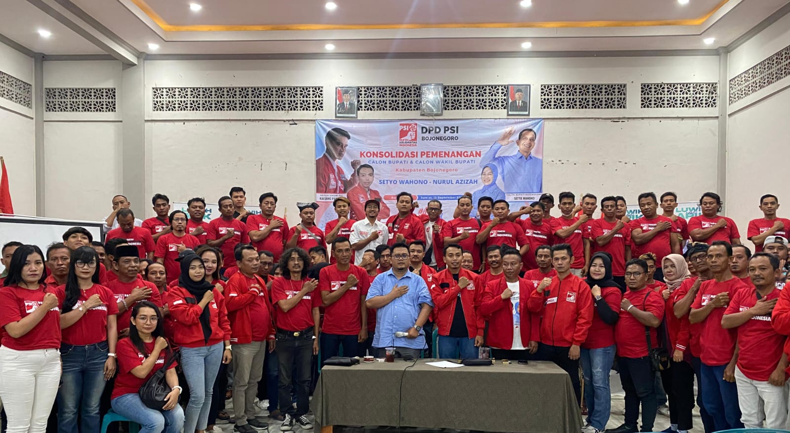 DPD PSI Bojonegoro Siap Menangkan Wahono - Nurul dalam Pilkada 2024